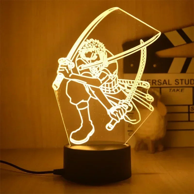 One Piece Acryl Lichtfigur