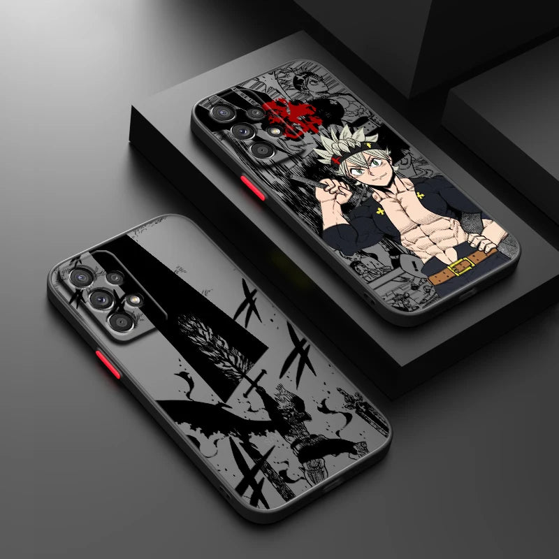 Black Clover Handyhülle Samsung