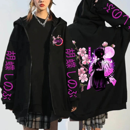 Demon Slayer Zip Hoodie