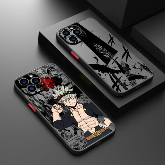 Black Clover Handyhülle Apple IPhone