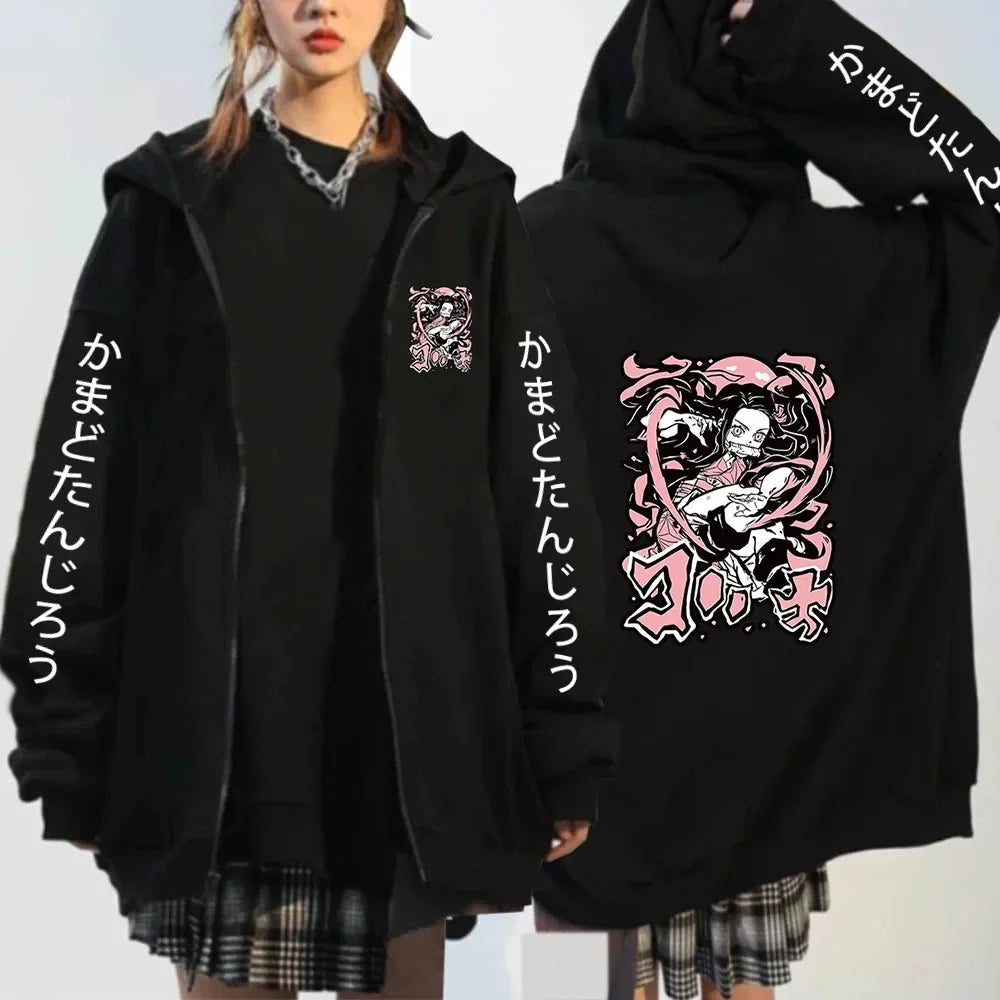 Demon Slayer Zip Hoodie