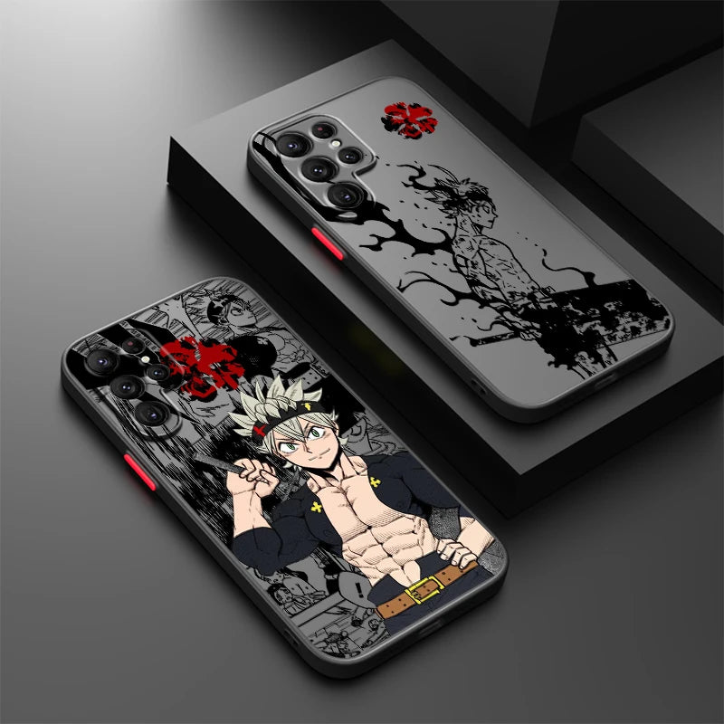 Black Clover Handyhülle Samsung
