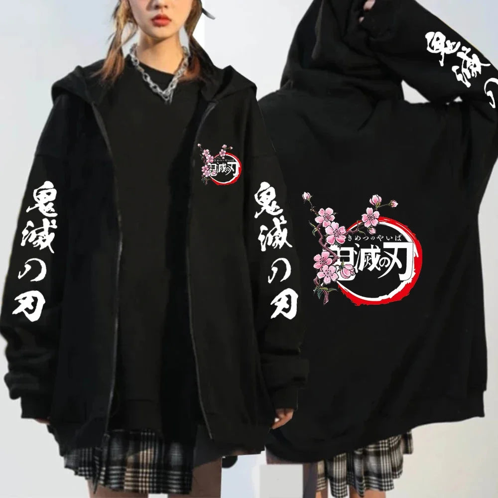 Demon Slayer Zip Hoodie